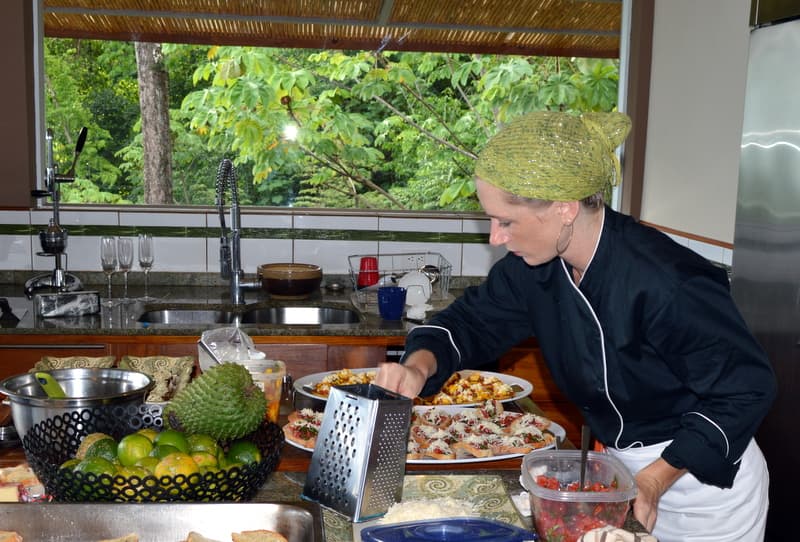 Private Chef Paige Merritt in Manuel Antonio