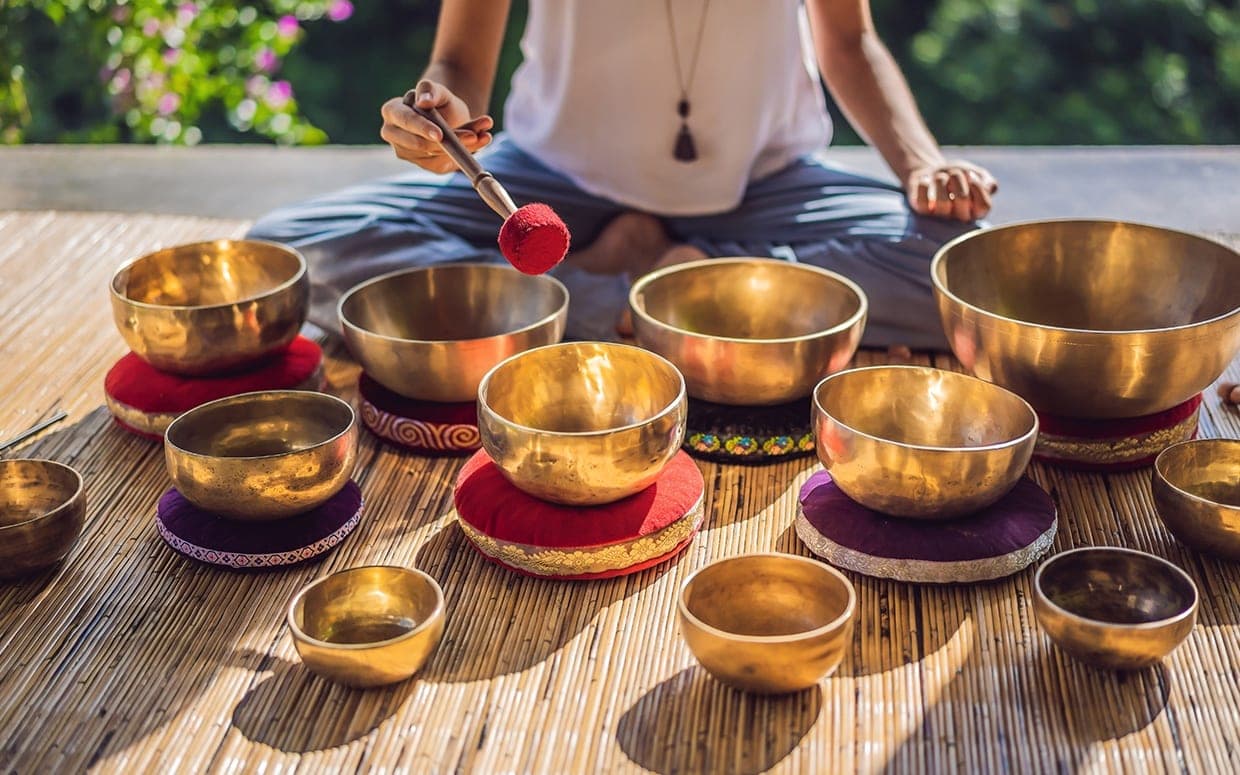 Pranayama &amp; Tibetan Singing Bowls Meditation