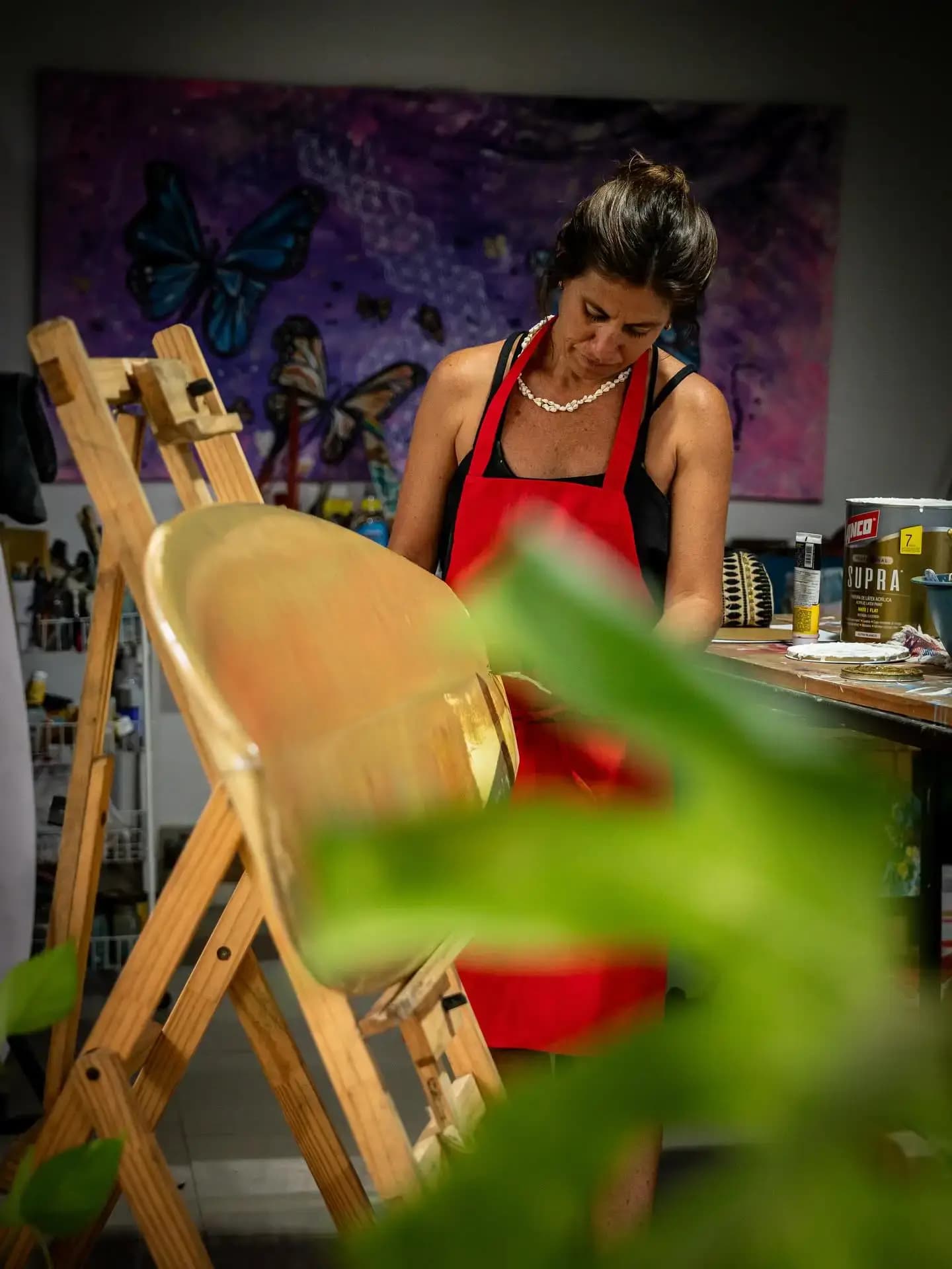 Surfboard Painting Recycled Art Class